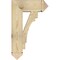 Ekena Millwork Merced Arts & Crafts Rough Sawn Bracket, Douglas Fir, 6"W x 20"D x 32"H BKT06X20X32MRC03RDF - alternate 3